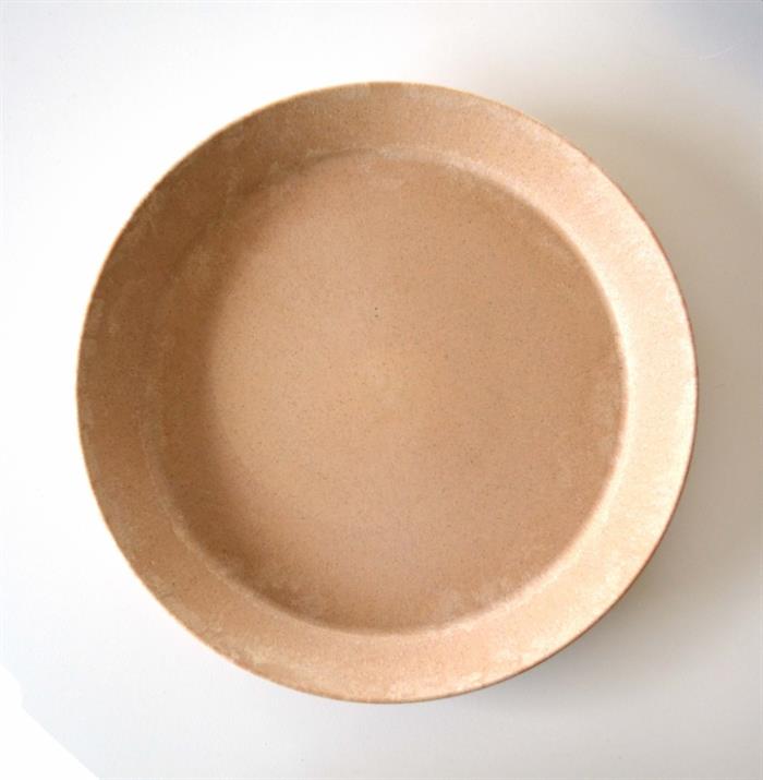 Plate Ø25, Nature/Brown